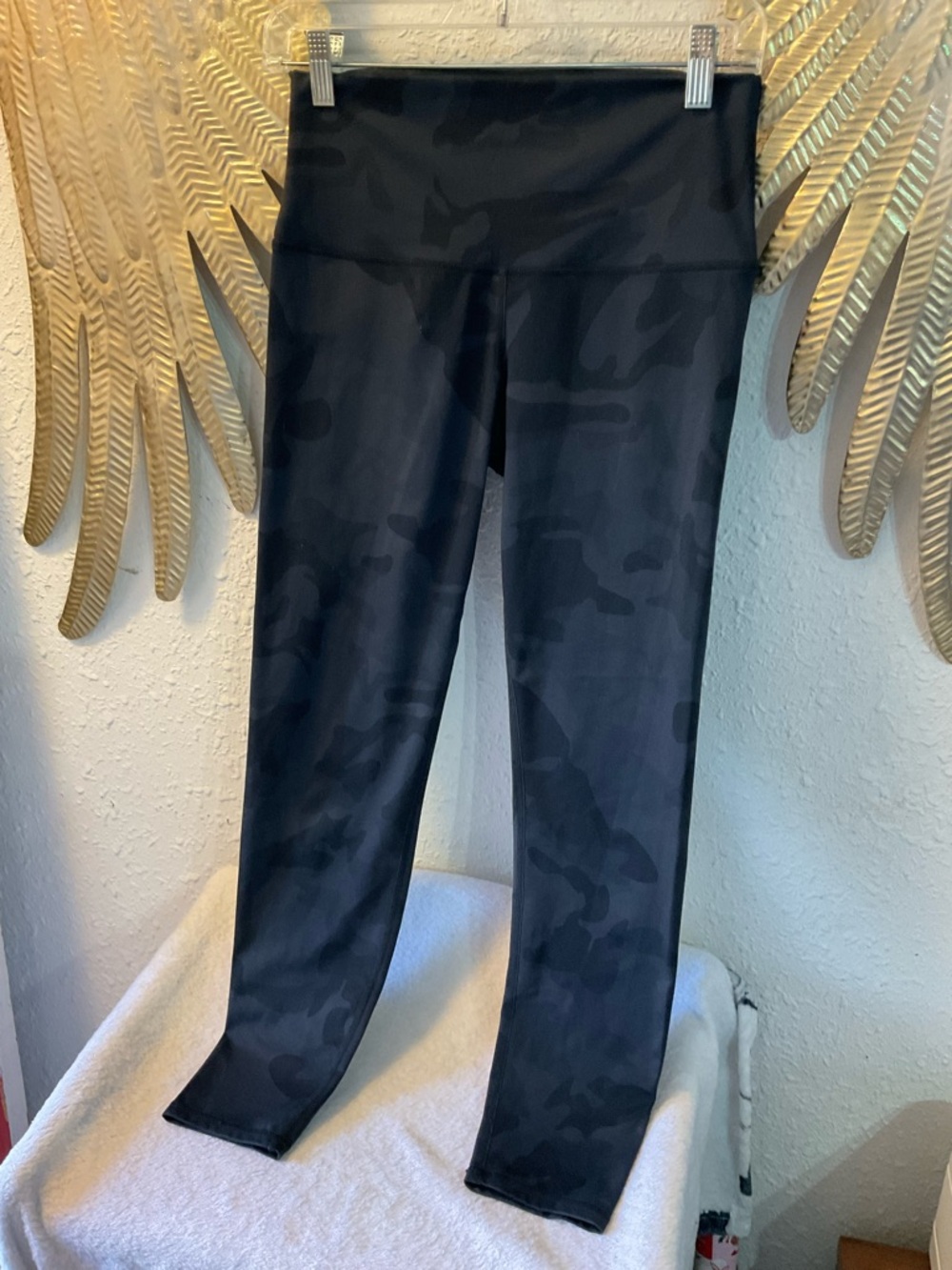 lululemon athletica Black Camo Leggings